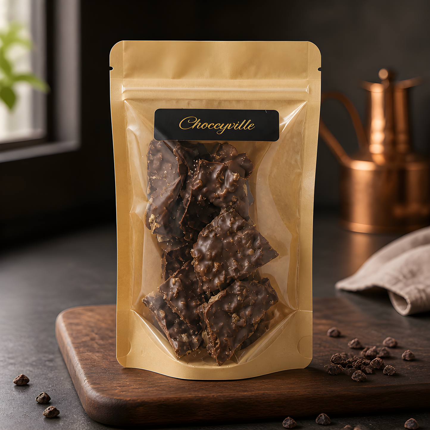 Coffee & Walnut Bark