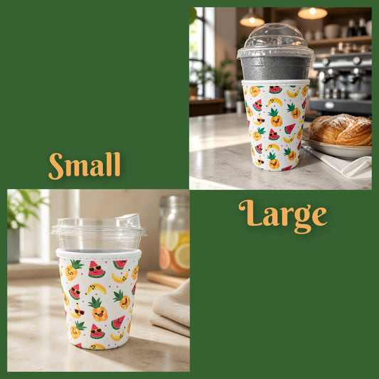Happy Fruit Cup Sleeve