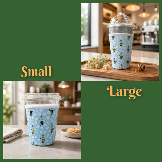 Bee Cup Sleeve