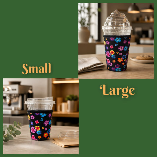 Floral Cup Sleeve